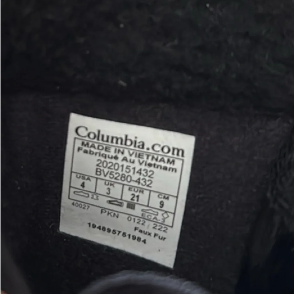 Columbia Bugaboot Celsius 400g Omni-Heat Waterproof Toddler Boots 4T